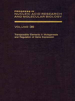 cover image of Progress in Nucleic Acid Research and Molecular Biology